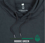 GREEN HOODIE KORDIE BY KORDIE