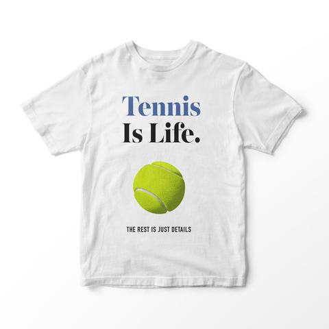 TENNIS IS LIFE CAMISETA