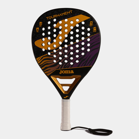 PALA DE PADEL TOURNAMENT NEGRO NARANJA MORADO